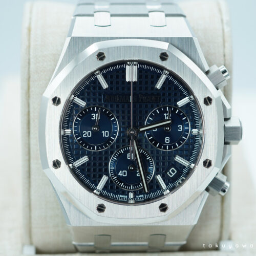 Audemars PIGUET ROYAL OAK CHRONOGRAPH 50TH ANNIVERSARY 26240ST BLUE NUIT DIAL FULL SET