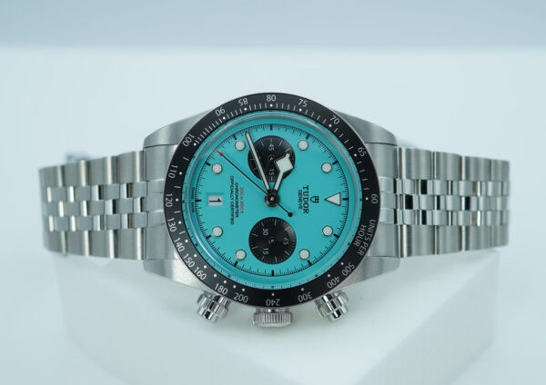Tudor 79360N BLACK BAY CHRONOGRAPH FLAMINGO BLUE DIAL 2025 FULL SET - Image 9