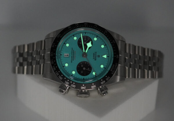 Tudor 79360N BLACK BAY CHRONOGRAPH FLAMINGO BLUE DIAL 2025 FULL SET - Image 11