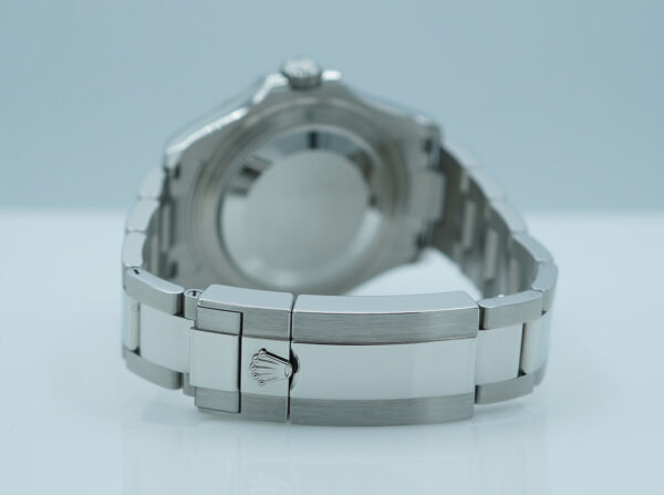 Rolex 268622 YACHTMASTER PLATINUM BEZEL SLATE DIAL 37MM 2023 WARRANTY FULL SET - Image 7