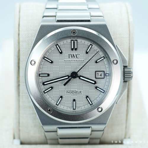 IWC IW328904 INGENIEUR TITANIUM GREY DIAL AUTOMATIC 40MM 2024 FULL SET