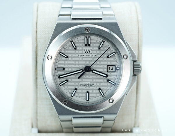 IWC IW328904 INGENIEUR TITANIUM GREY DIAL AUTOMATIC 40MM 2024 FULL SET