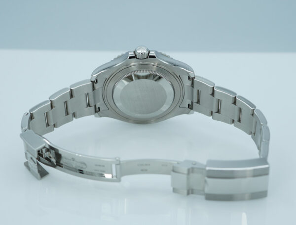 Rolex 268622 YACHTMASTER PLATINUM BEZEL SLATE DIAL 37MM 2023 WARRANTY FULL SET - Image 8