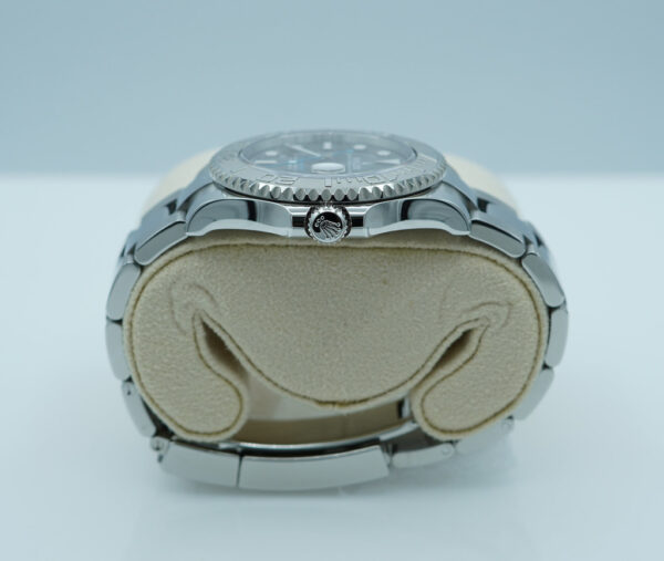 Rolex 268622 YACHTMASTER PLATINUM BEZEL SLATE DIAL 37MM 2023 WARRANTY FULL SET - Image 3
