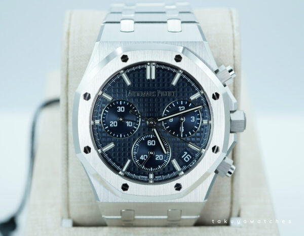 BRAND NEW Audemars PIGUET ROYAL OAK CHRONOGRAPH 26240ST BLUE NUIT DIAL 2025 FULL SET
