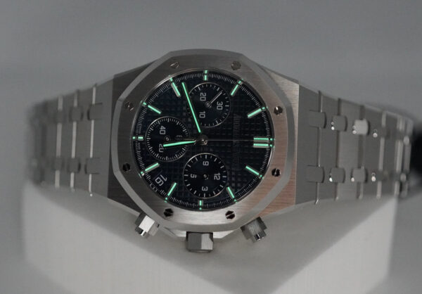 BRAND NEW Audemars PIGUET ROYAL OAK CHRONOGRAPH 26240ST BLUE NUIT DIAL 2025 FULL SET - Image 11