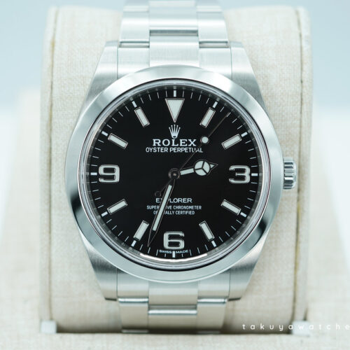 Rolex 214270 EXPLORER FULL LUME DIAL 39MM 2020 FULL SET