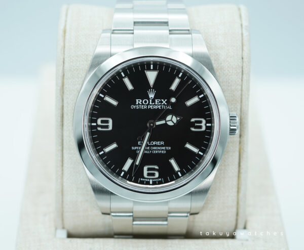 Rolex 214270 EXPLORER FULL LUME DIAL 39MM 2020 FULL SET