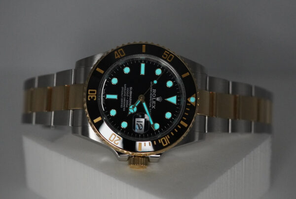 Rolex 126613LN SUBMARINER YELLOW GOLD STEEL BLACK DIAL 2022 WARRANTY FULL SET - Image 11