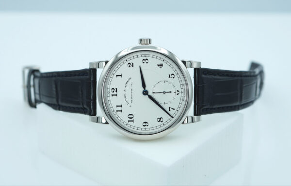 A. Lange & Sohne 1815 18K WHITE GOLD MANUAL 233.026 40MM SERVICED FULL SET - Image 10