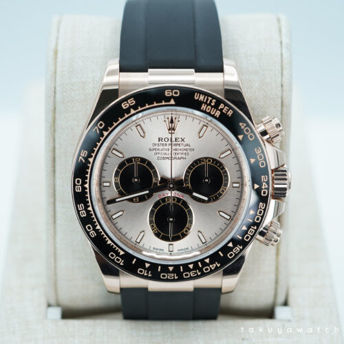 Rolex 126515LN DAYTONA 18K ROSE GOLD OYSTERFLEX SUNDUST DIAL 2025 FULL SET