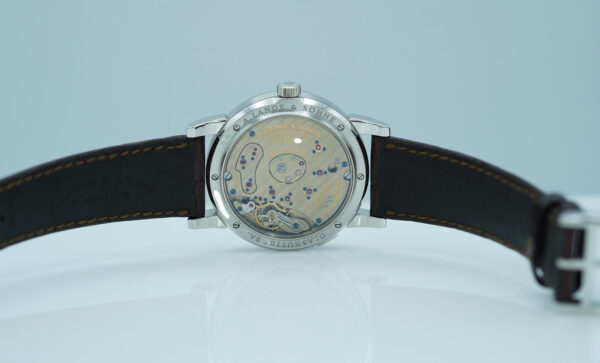 A. Lange & Sohne LANGE 1 MOONPHASE 109.025 PLATINUM SILVER DIAL 38.5MM - Image 8