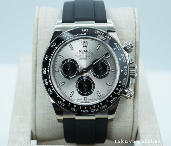 Rolex 126519LN DAYTONA GHOST 18K WHITE GOLD STEEL DIAL NEW MODEL 2025 FULL SET
