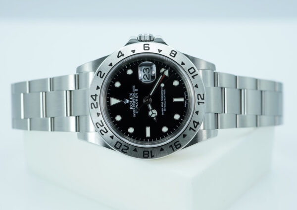 Rolex 16570 EXPLORER 2 STAINLESS STEEL 40MM BLACK DIAL 2005 BOX PAPERS - Image 10