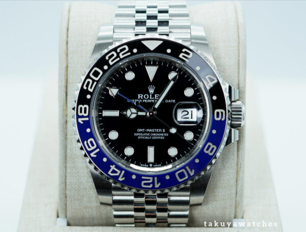 Rolex 126710BLNR GMT MASTER 2 BLACK BLUE BEZEL JUBILEE BAND 2023 FULL SET
