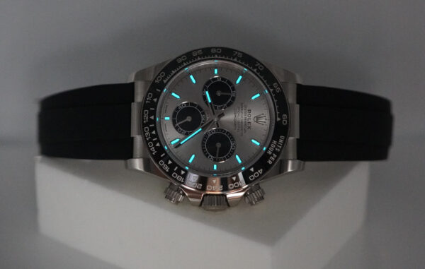 Rolex 126519LN DAYTONA GHOST 18K WHITE GOLD STEEL DIAL NEW MODEL 2025 FULL SET - Image 11
