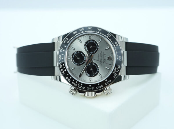 Rolex 126519LN DAYTONA GHOST 18K WHITE GOLD STEEL DIAL NEW MODEL 2025 FULL SET - Image 9
