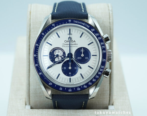 Omega SPEEDMASTER SILVER SNOOPY AWARD 50TH ANNIVERSARY 2024 WARRANTY FULL SET