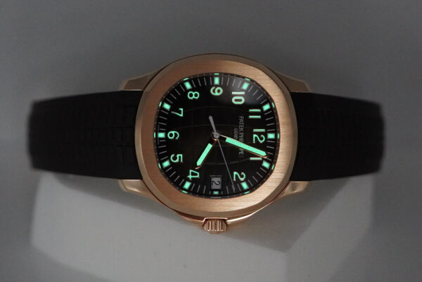 Patek PHILIPPE 5167R AQUANAUT ROSE GOLD BROWN DIAL NEW MOVEMENT 2023 FULL SET - Image 12
