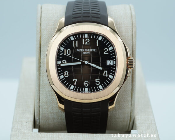 Patek PHILIPPE 5167R AQUANAUT ROSE GOLD BROWN DIAL NEW MOVEMENT 2023 FULL SET
