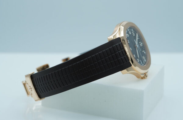 Patek PHILIPPE 5167R AQUANAUT ROSE GOLD BROWN DIAL NEW MOVEMENT 2023 FULL SET - Image 5
