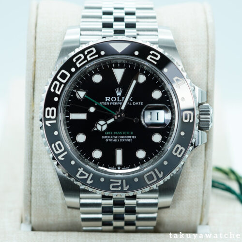 BRAND NEW Rolex 126710GRNR GMT MASTER 2 BLACK GREY BEZEL JUBILEE BAND 2025 FULL SET