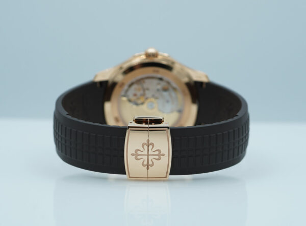 Patek PHILIPPE 5167R AQUANAUT ROSE GOLD BROWN DIAL NEW MOVEMENT 2023 FULL SET - Image 7