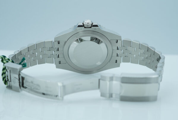 BRAND NEW Rolex 126710GRNR GMT MASTER 2 BLACK GREY BEZEL JUBILEE BAND 2025 FULL SET - Image 8