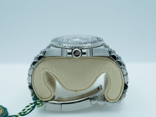 BRAND NEW Rolex 126710GRNR GMT MASTER 2 BLACK GREY BEZEL JUBILEE BAND 2025 FULL SET - Image 4