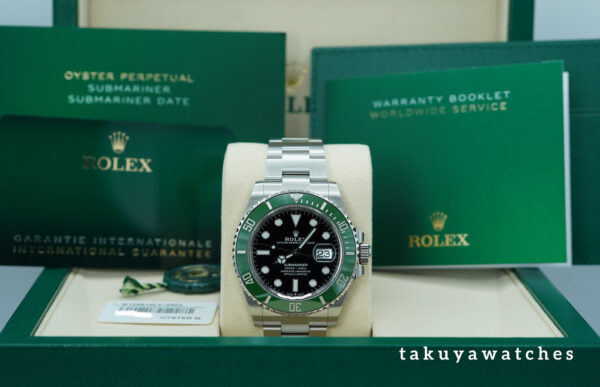 BRAND NEW Rolex 126610LV SUBMARINER 41 GREEN MARK 2 BEZEL BLACK DIAL 2025 FULL SET - Image 2