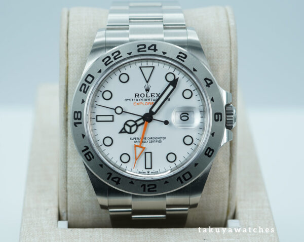Rolex 226570 EXPLORER 2 POLAR WHITE DIAL NEW MODEL 2024 WARRANTY FULL SET