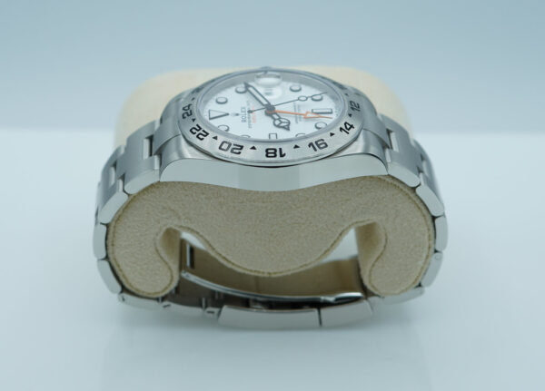 Rolex 226570 EXPLORER 2 POLAR WHITE DIAL NEW MODEL 2024 WARRANTY FULL SET - Image 3