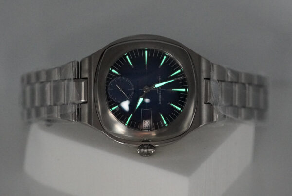 BRAND NEW Laurent Ferrier SPORT AUTO TITANIUM BLUE DIAL 2025 WARRANTY FULL SET - Image 11