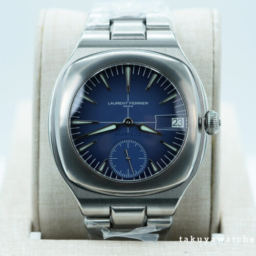 BRAND NEW Laurent Ferrier SPORT AUTO TITANIUM BLUE DIAL 2025 WARRANTY FULL SET