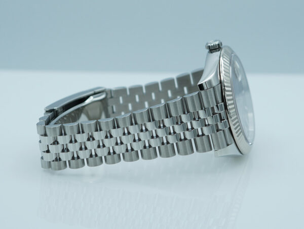 Rolex 126334 DATEJUST 41 FLUTED BEZEL SLATE DIAL JUBILEE BAND 2021 WARRANTY FULL SET - Image 5