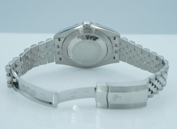 Rolex 126334 DATEJUST 41 FLUTED BEZEL SLATE DIAL JUBILEE BAND 2021 WARRANTY FULL SET - Image 8