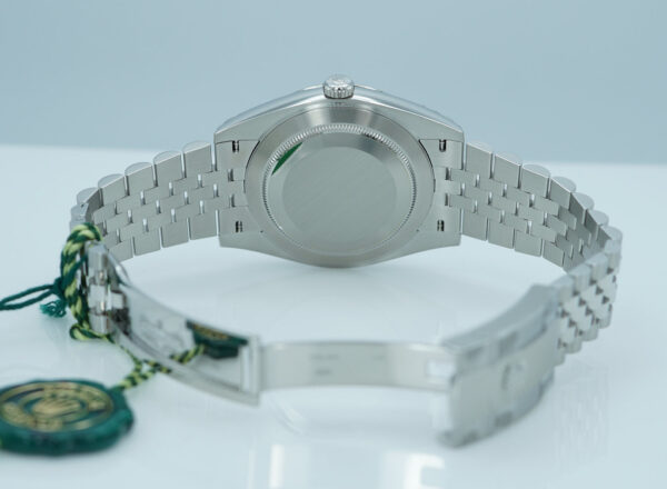 NEW Rolex 126334 DATEJUST 41 FLUTED BEZEL BLACK DIAL JUBILEE BAND 2022 WARRANTY FULL SET - Image 8