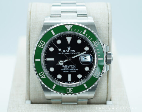 Rolex 126610LV SUBMARINER 41 GREEN MARK 2 BEZEL BLACK DIAL 2024 WARRANTY FULL SET