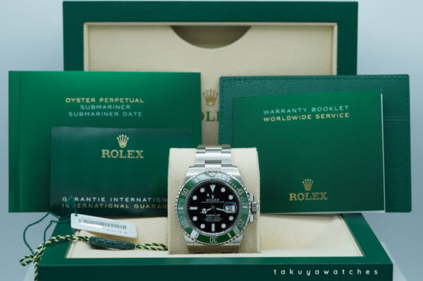 Rolex 126610LV SUBMARINER 41 GREEN MARK 2 BEZEL BLACK DIAL 2024 WARRANTY FULL SET - Image 2