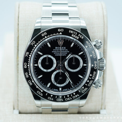 Rolex 126500LN DAYTONA STAINLESS STEEL BLACK DIAL NEW MODEL 2025 WARRANTY FULL SET