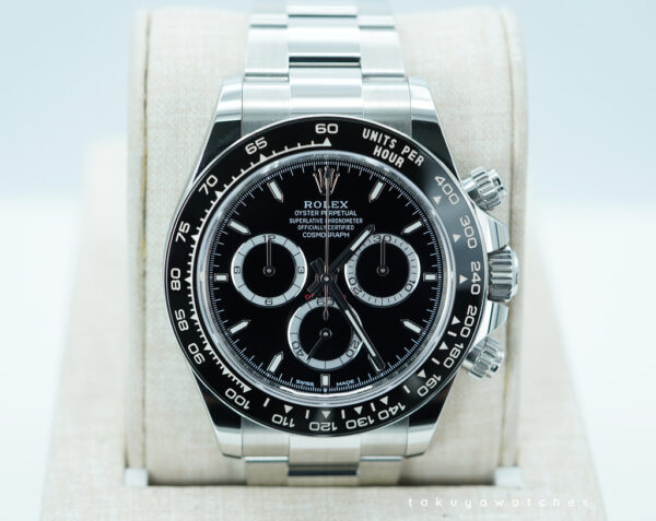 Rolex 126500LN DAYTONA STAINLESS STEEL BLACK DIAL NEW MODEL 2025 WARRANTY FULL SET
