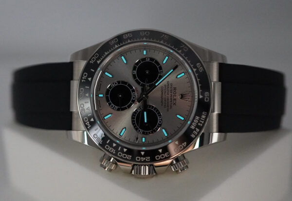 Rolex 126519LN DAYTONA GHOST 18K WHITE GOLD STEEL DIAL NEW MODEL 2024 FULL SET - Image 11