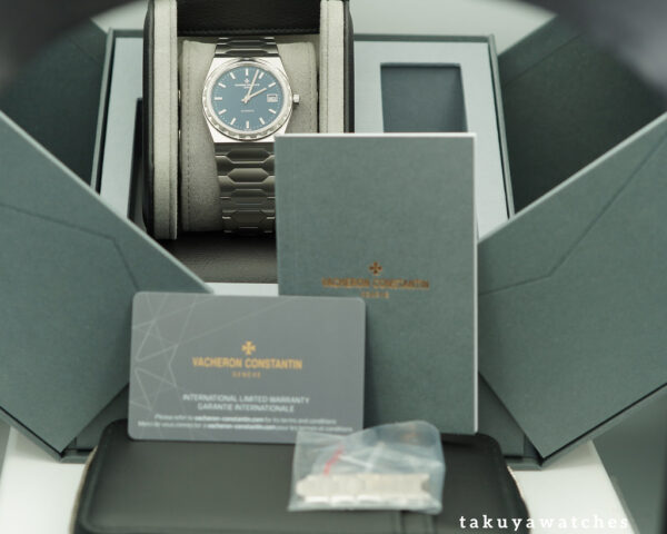 BRAND NEW Vacheron CONSTANTIN 222 HISTORIQUES 4200H STEEL BLUE DIAL NEW MODEL 2025 FULL SET - Image 2