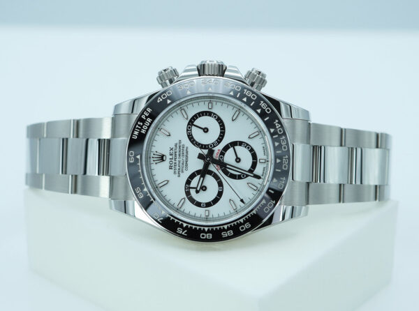 Rolex 126500LN DAYTONA STEEL WHITE DIAL NEW MODEL 2024 WARRANTY FULL SET - Image 10