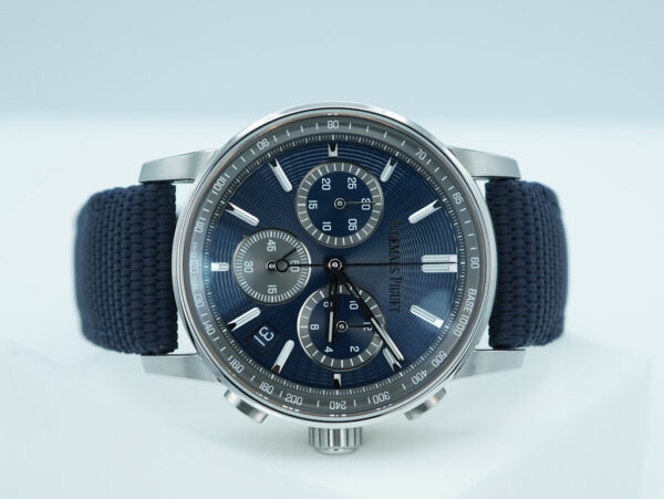 Audemars PIGUET CODE 11.59 CHRONOGRAPH STEEL BLUE DIAL 2024 WARRANTY FULL SET - Image 9