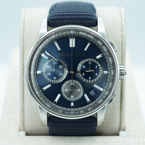 Audemars PIGUET CODE 11.59 CHRONOGRAPH STEEL BLUE DIAL 2024 WARRANTY FULL SET