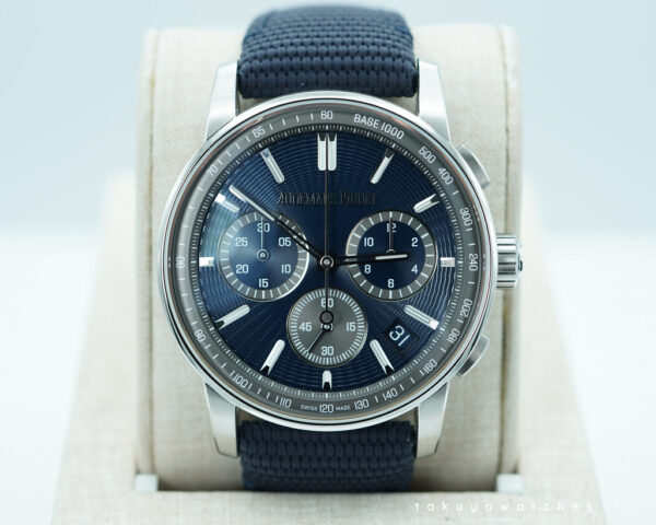 Audemars PIGUET CODE 11.59 CHRONOGRAPH STEEL BLUE DIAL 2024 WARRANTY FULL SET