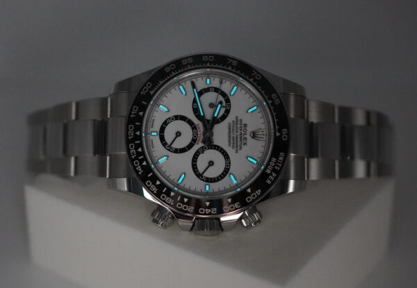 Rolex 126500LN DAYTONA STEEL WHITE DIAL NEW MODEL 2024 WARRANTY FULL SET - Image 11