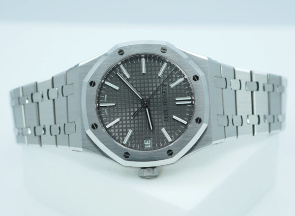 Audemars PIGUET ROYAL OAK 15510ST STAINLESS STEEL GREY DIAL 2024 WARRANTY FULL SET - Image 9