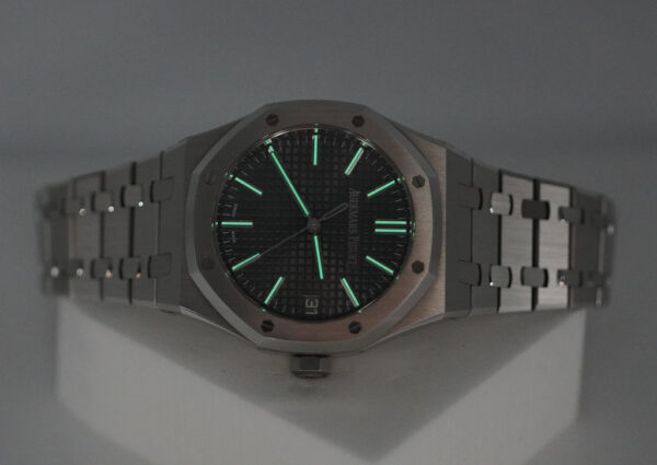 Audemars PIGUET ROYAL OAK 15510ST STAINLESS STEEL GREY DIAL 2024 WARRANTY FULL SET - Image 11